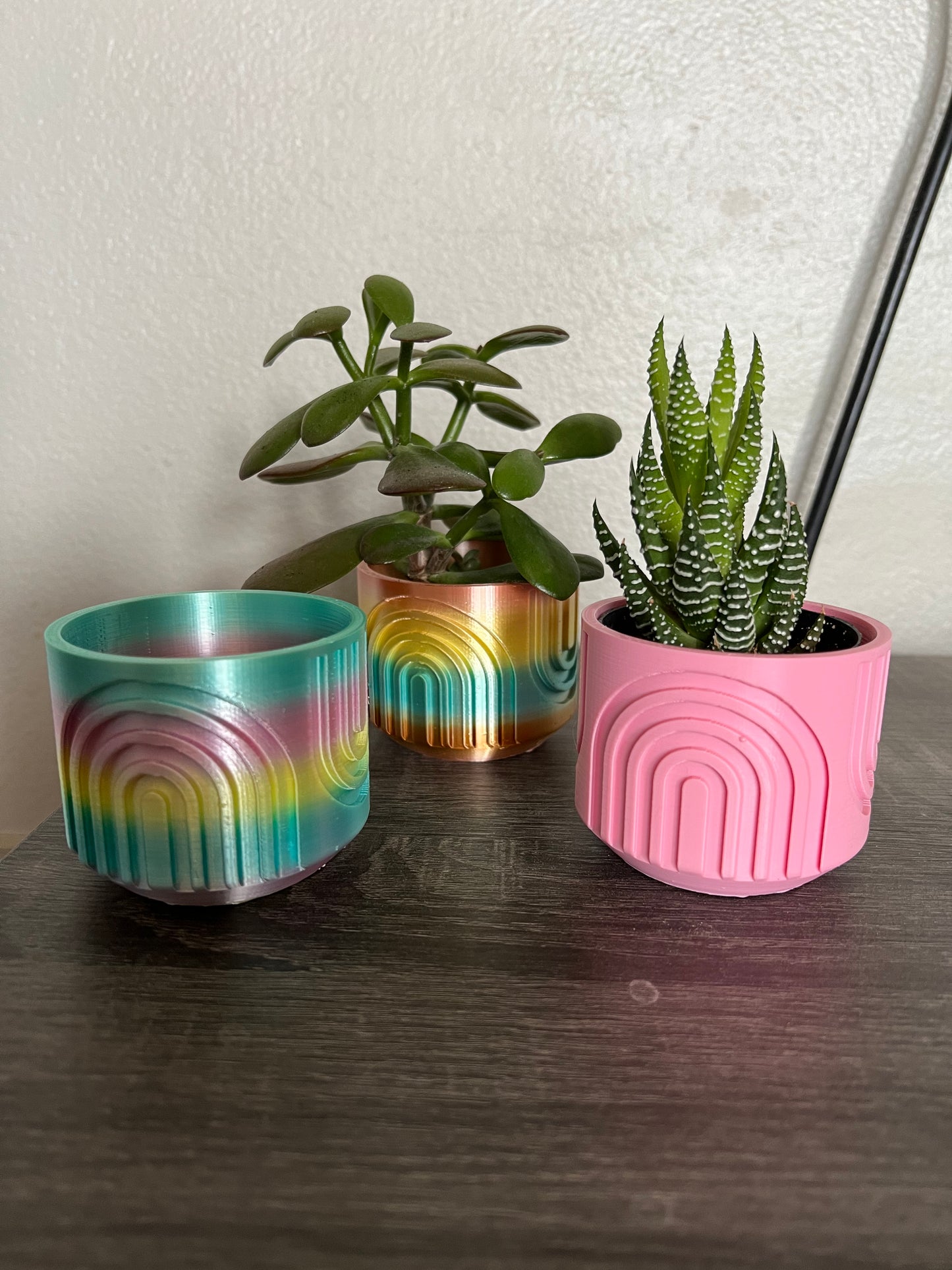 Rainbow planter