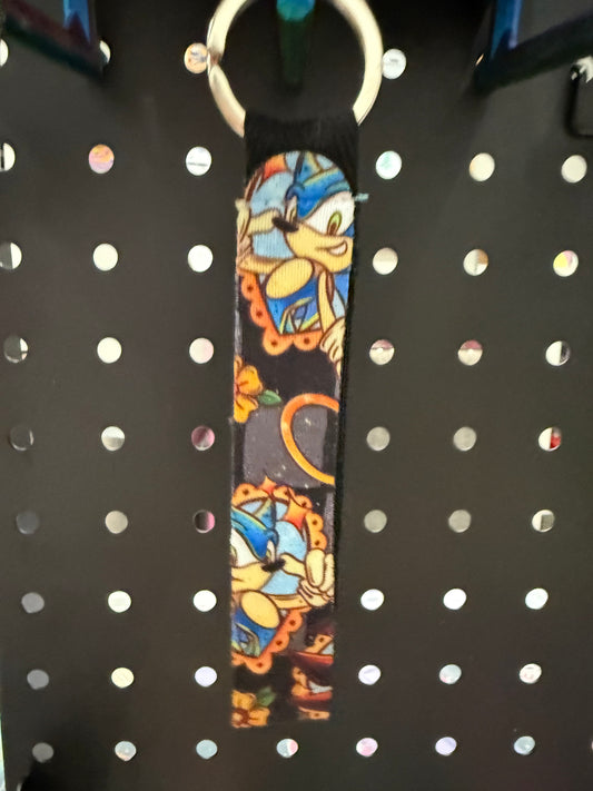 Wristlet blue hedgehog