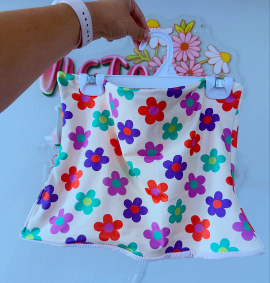 Floral tube top