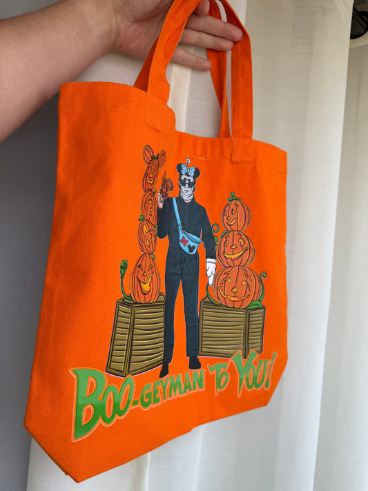 Boogeyman tote bag