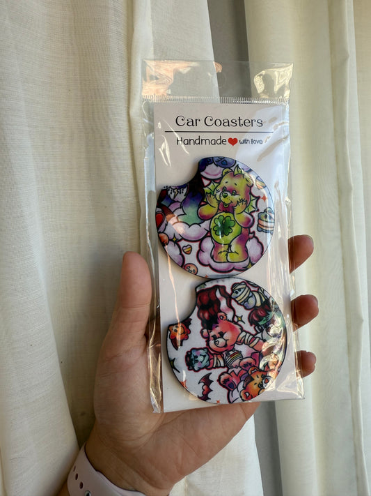Scare bears coasters