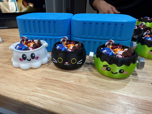 Candy bucket clickers