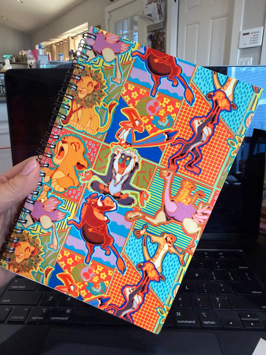 Lion king notebook