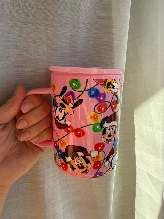 Pink Lights Christmas