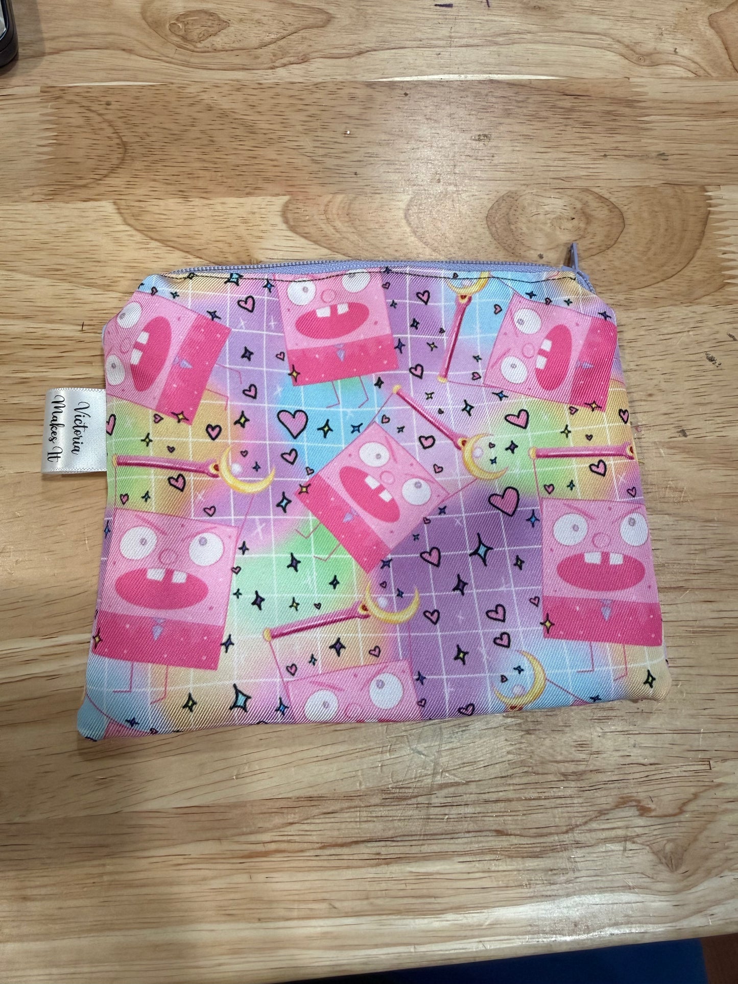 Doodle bob zipper pouch
