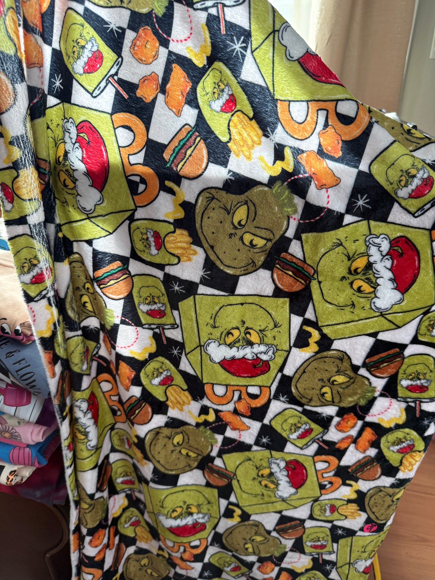 Green meals 30 x 40 blanket