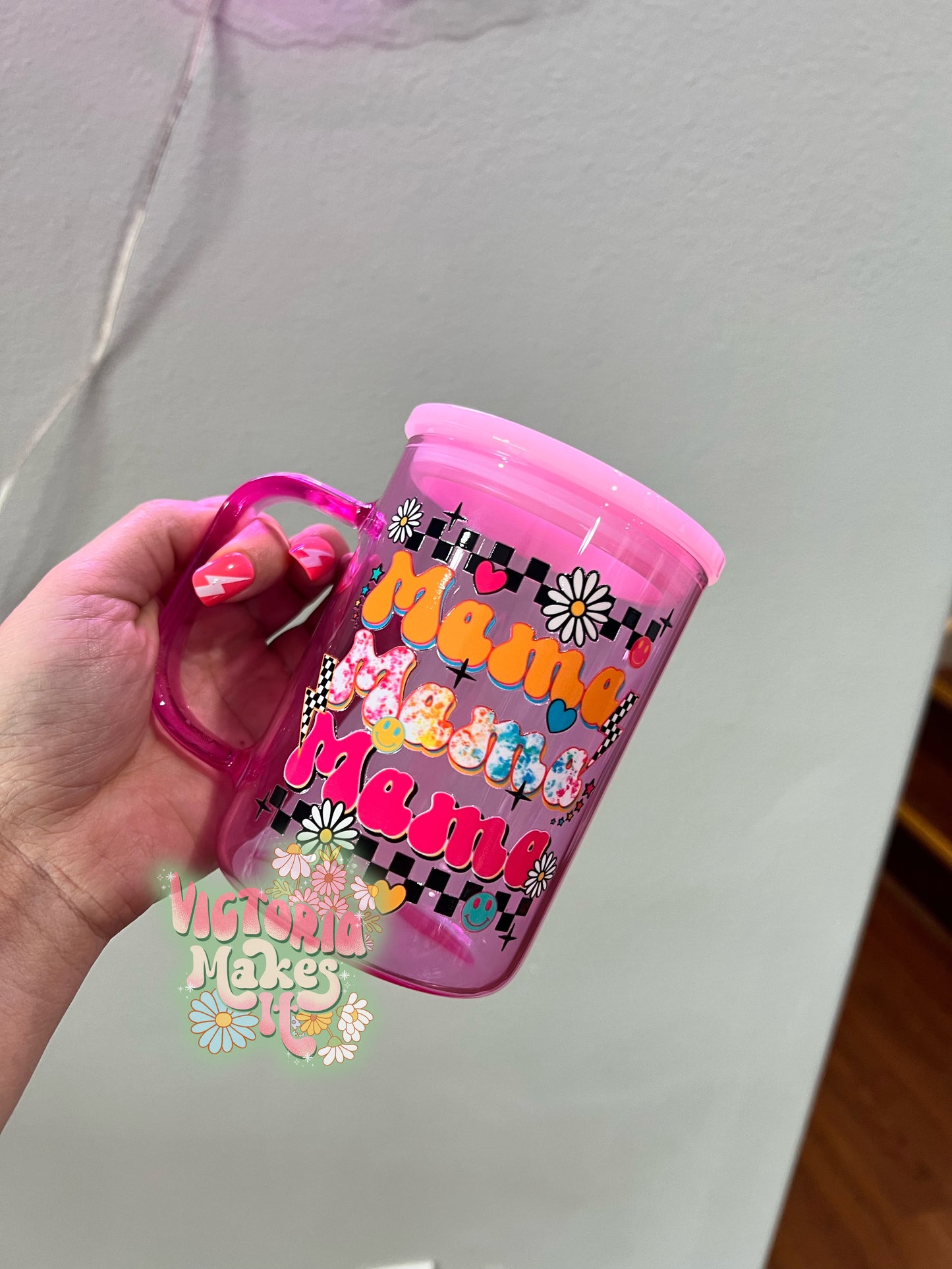 Mama pink mug