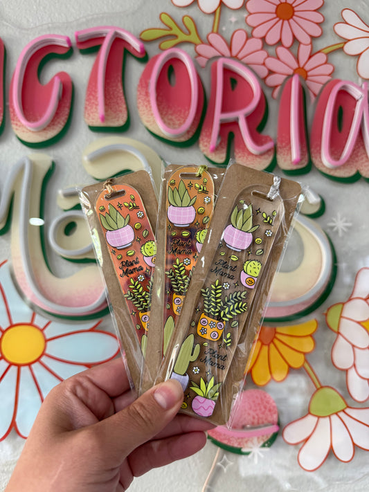 Plant mama bookmark