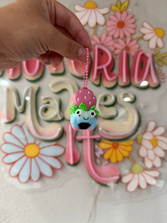 Strawberry frog clicker