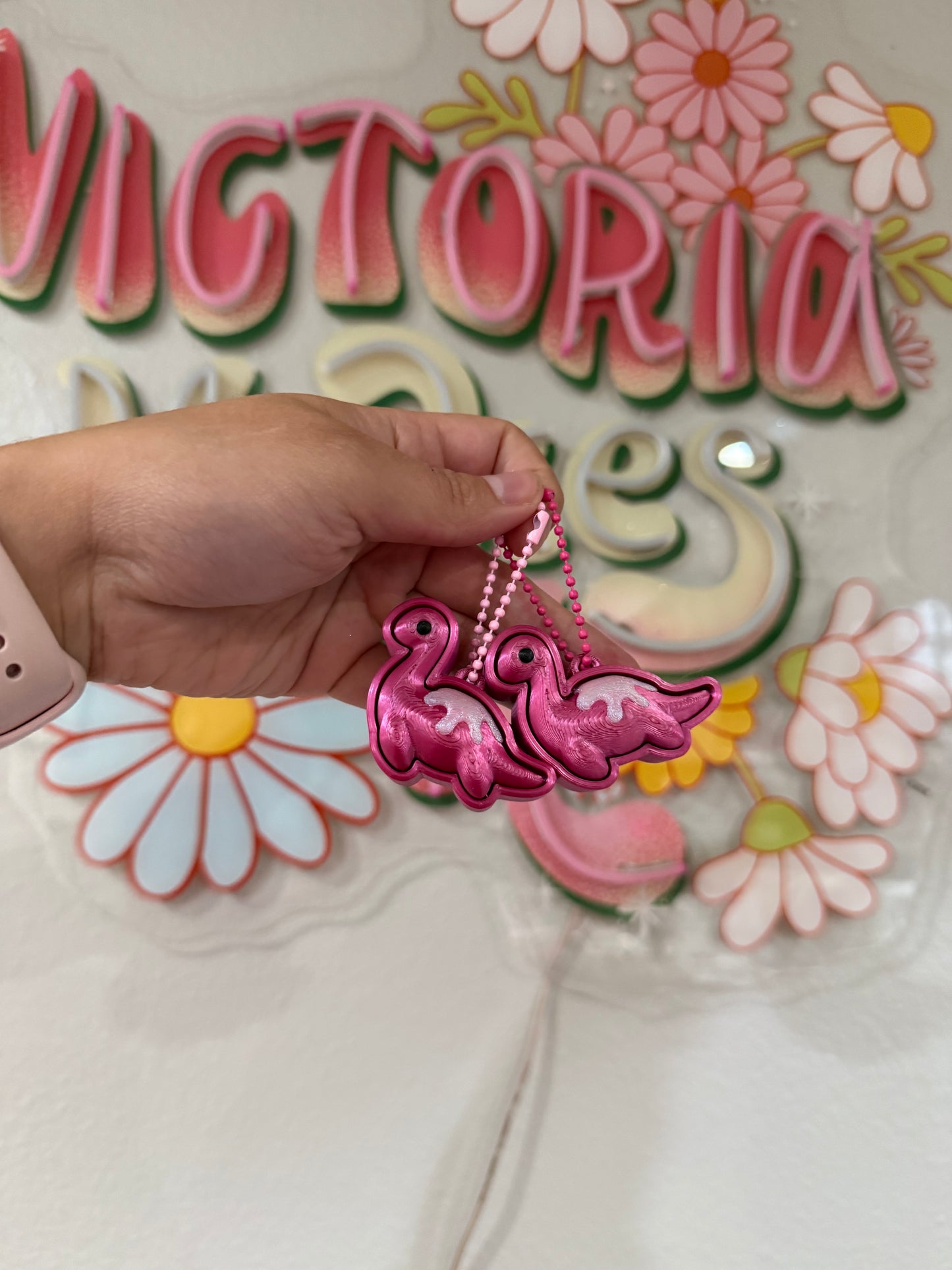 Nessy pink clicker