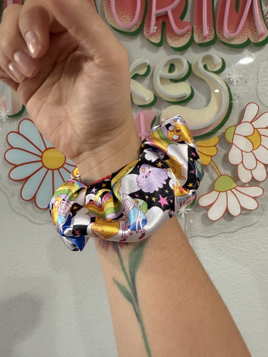 Adventure time satin scrunchie