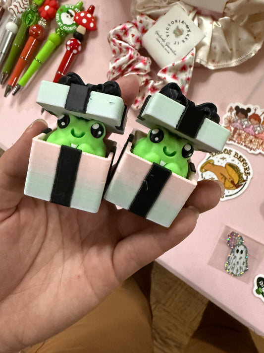 Frog Christmas clicker