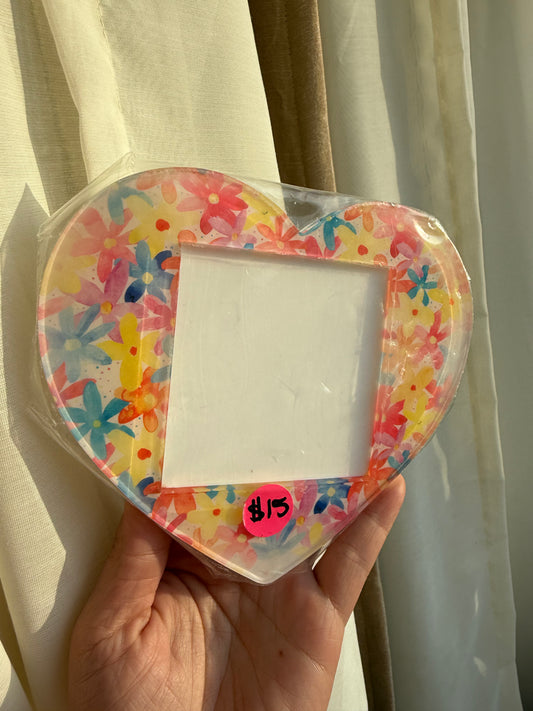 Sticky note pad holder