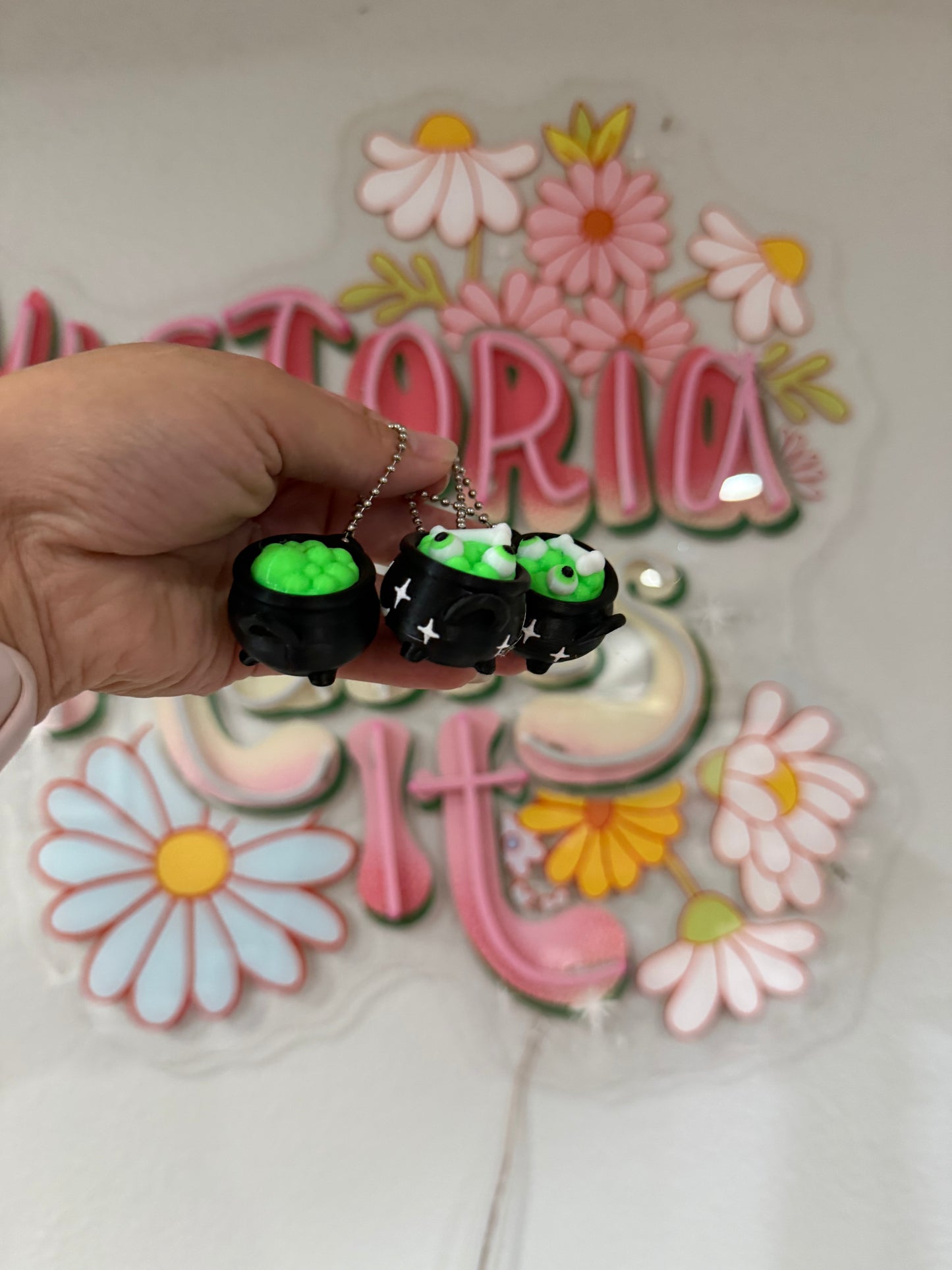 Cauldron clickers handheld no keychain