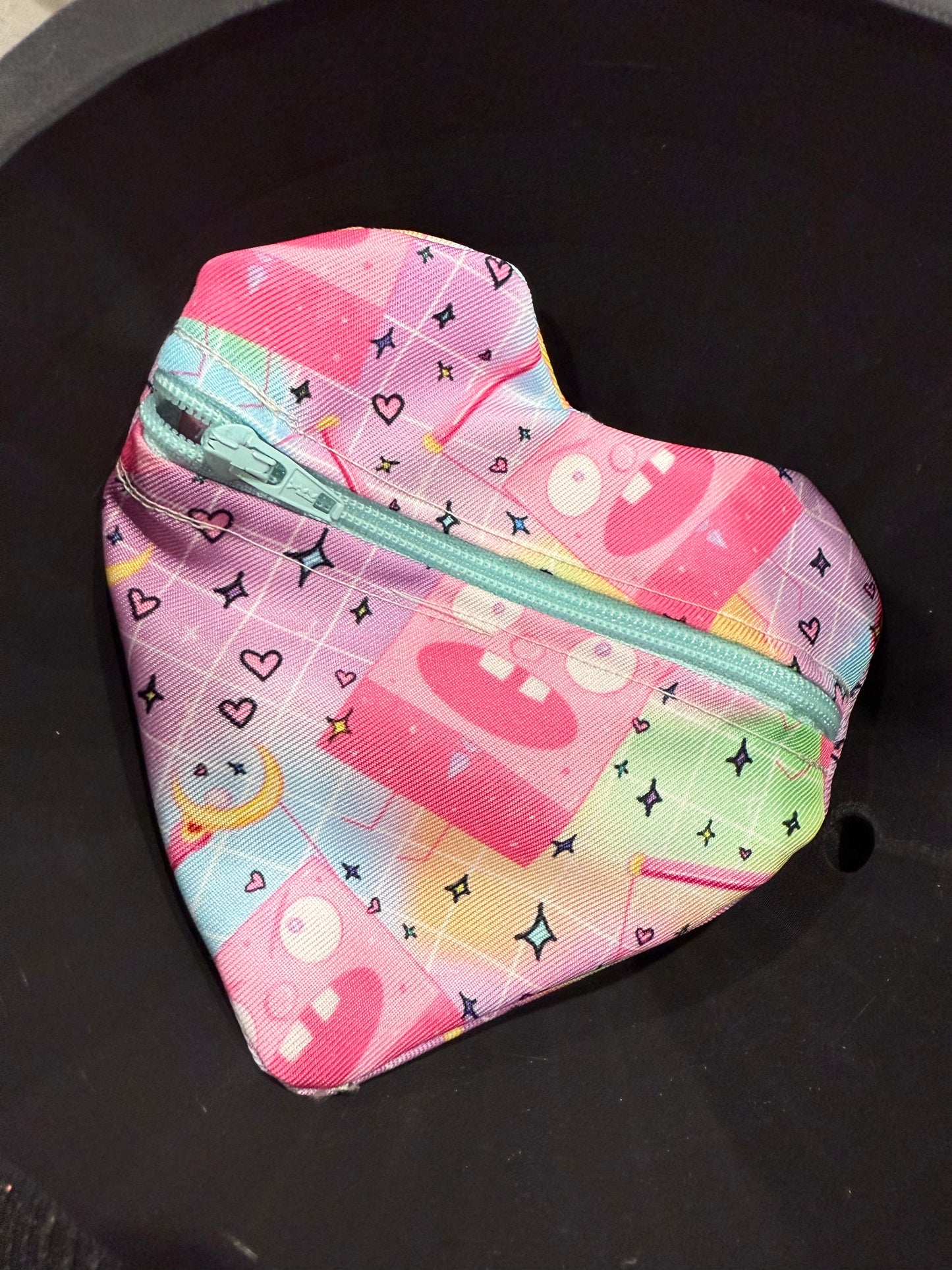 Heart coin purse