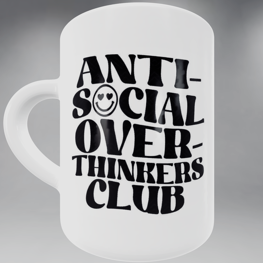 Overthinkers club mug